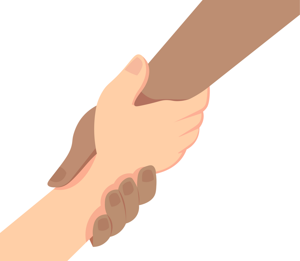 Helping Hand Illustration