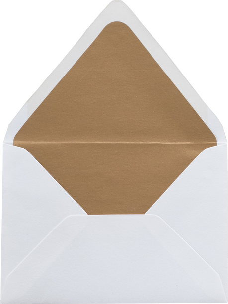 Cut Out Photo of a White Open Envelope